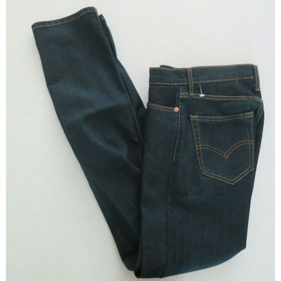 Levi's 511 Slim Men's Sz 30 x 32 Dark Indigo Original Riveted Denim Jeans - Picture 7 of 7